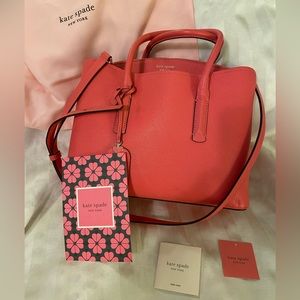 Kate Spade Margaux Large Satchel Triple Compartment Crossbody- EXCELLENT USED